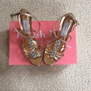 Touch Ups Rose Gold high heels